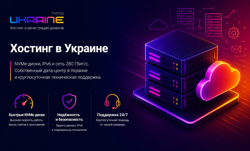 Ukraine.com.ua — Windows RDP и VPS провайдер